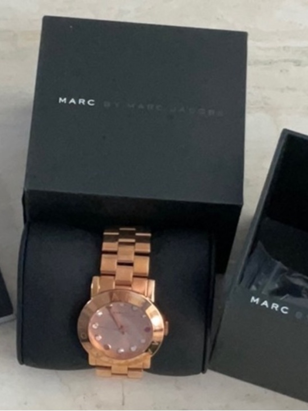 Marc Jacobs Watch Amy Dexter Rose Gold Tone Stainless Steel MBM3216 36m